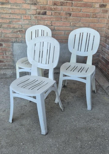 silla jardin terraza plastico 84x41x47 3u